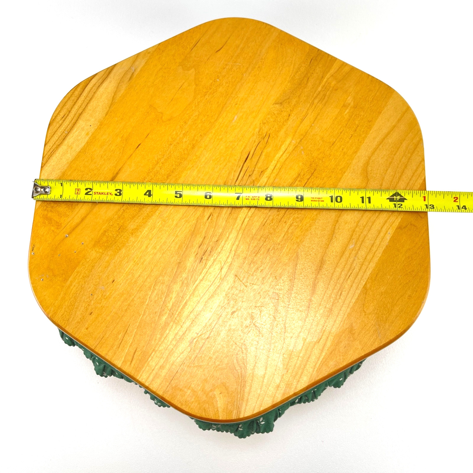 Longaberger 14” Generations Basket w/Heritage Green Liner, Protector & Lid