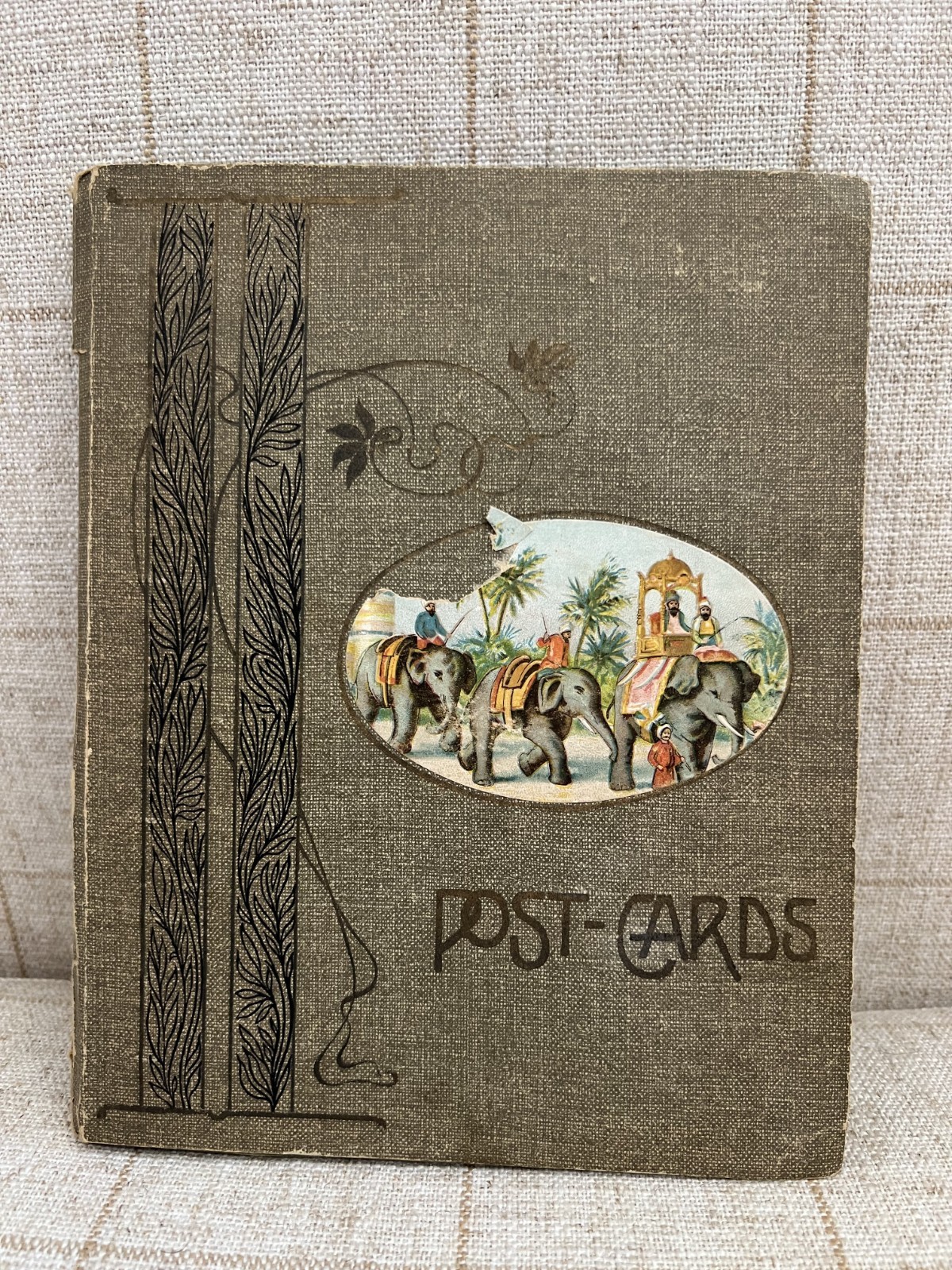 1900s Antique 47 Postcards Album – Christmas, Black Americana, Easter, Edwardian