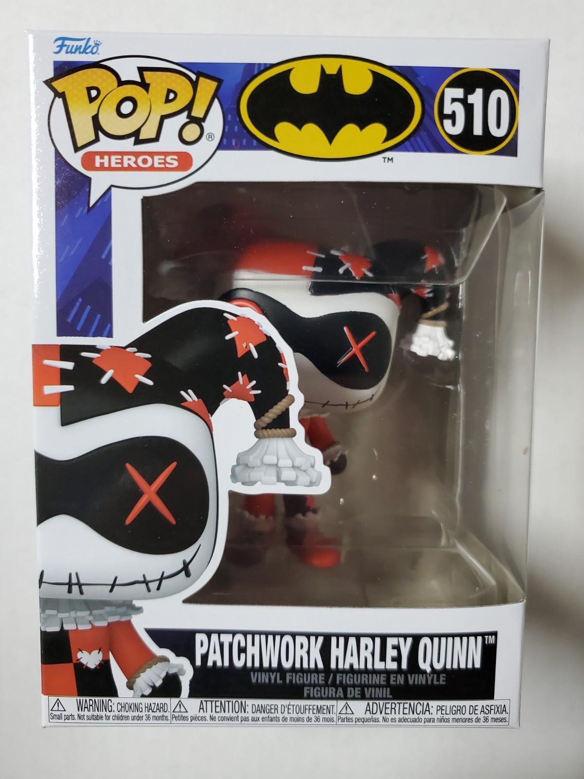 Funko Pop DC #510 Patchwork Harley Quinn NEW IN STOCK