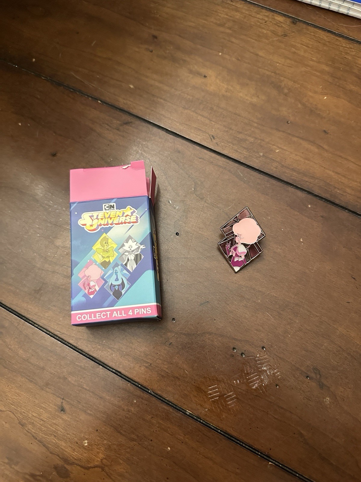 Collectible Pin: Pink Diamond (Stained Glass) – Steven Universe – OPEN – New