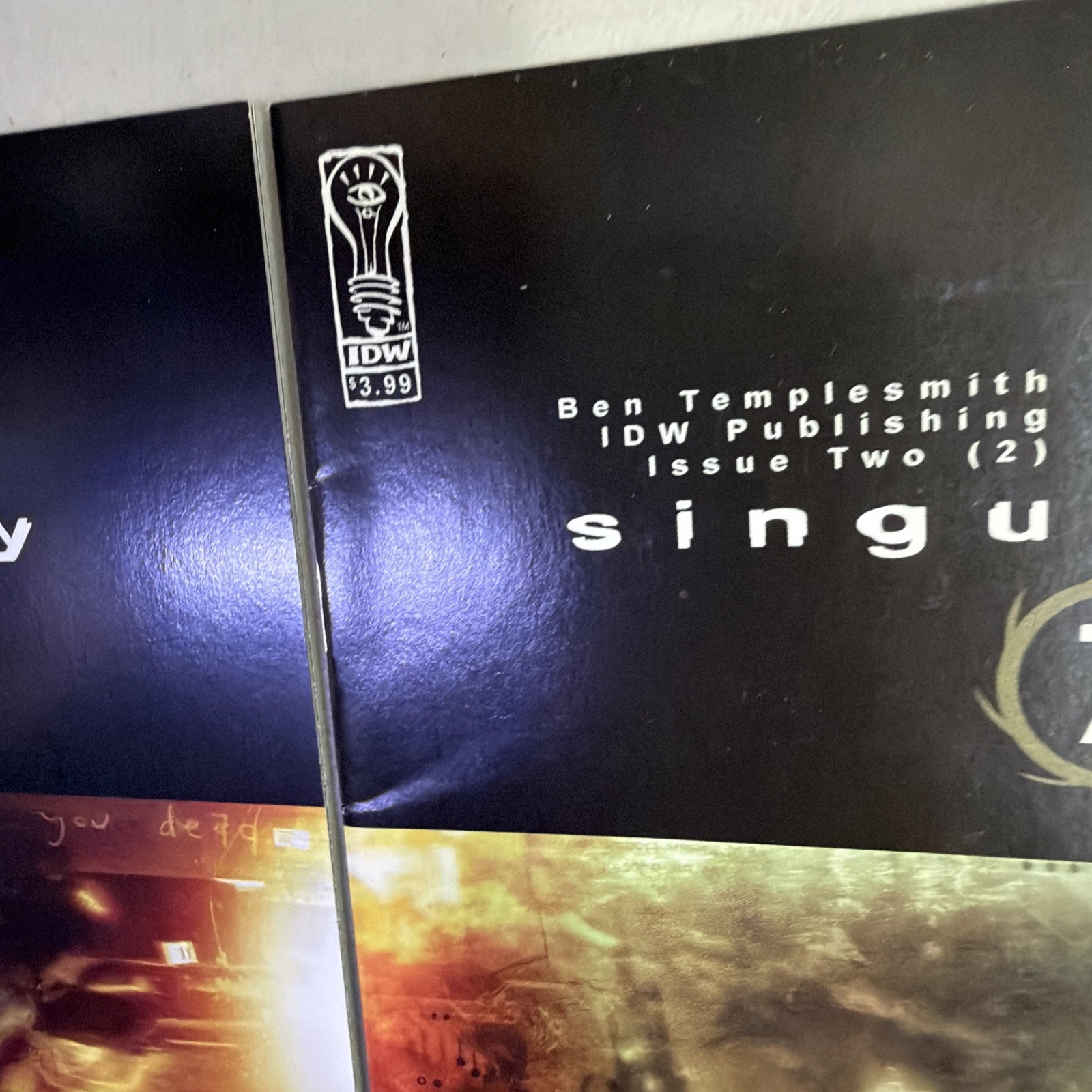 Singularity 7 #1-4 Complete Set + #1 Varian IDW 2004 Ben Templesmith