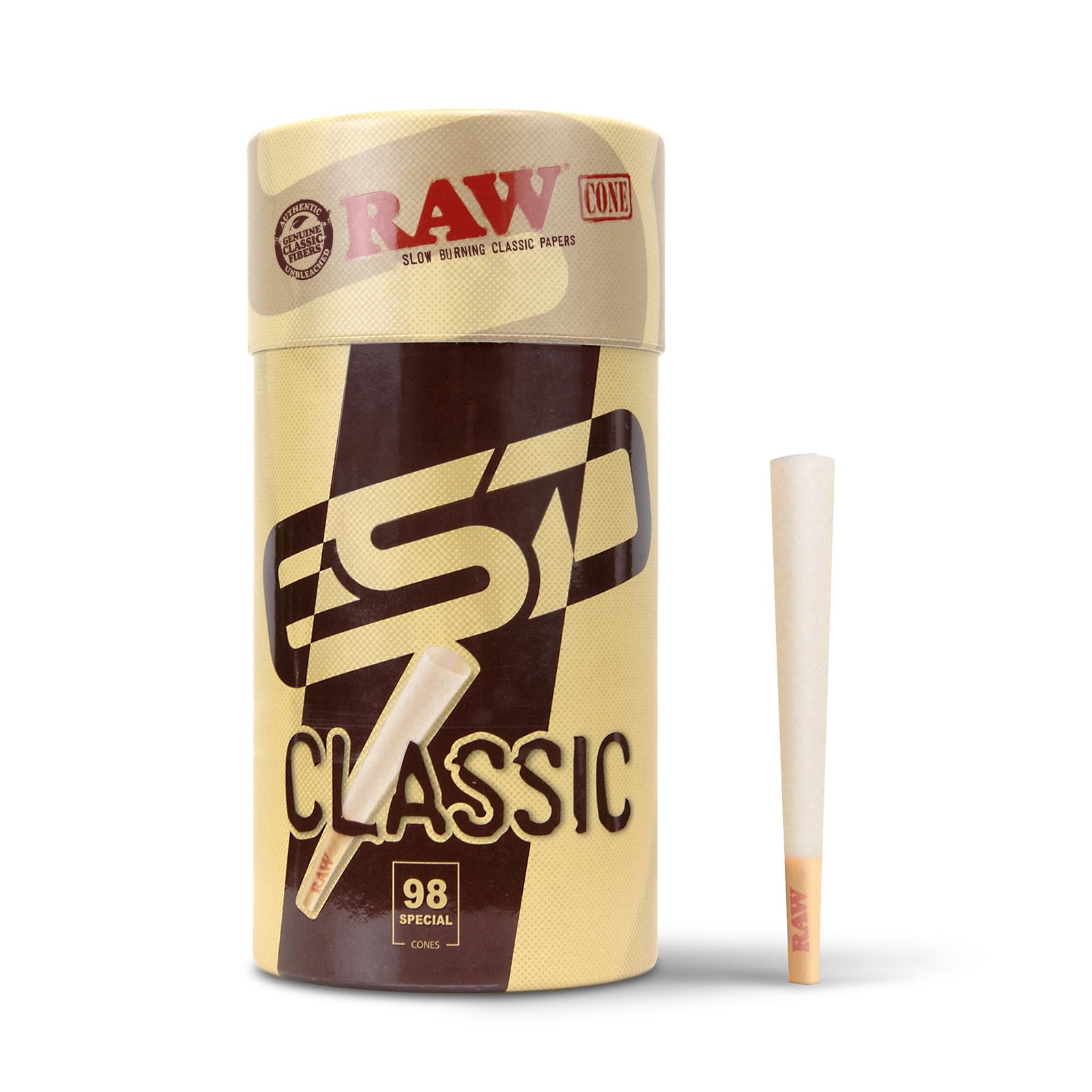 Cones Classic 98 Special – 100 Pack Slow Burn Pre Rolled with Tips & Tubes