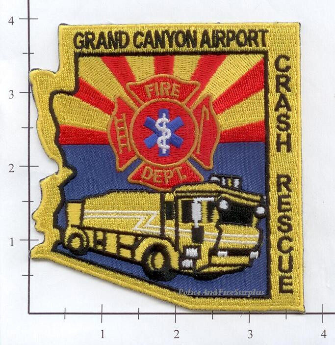 Arizona – Grand Canyon Crash Rescue EMS AZ Fire Dept Patch