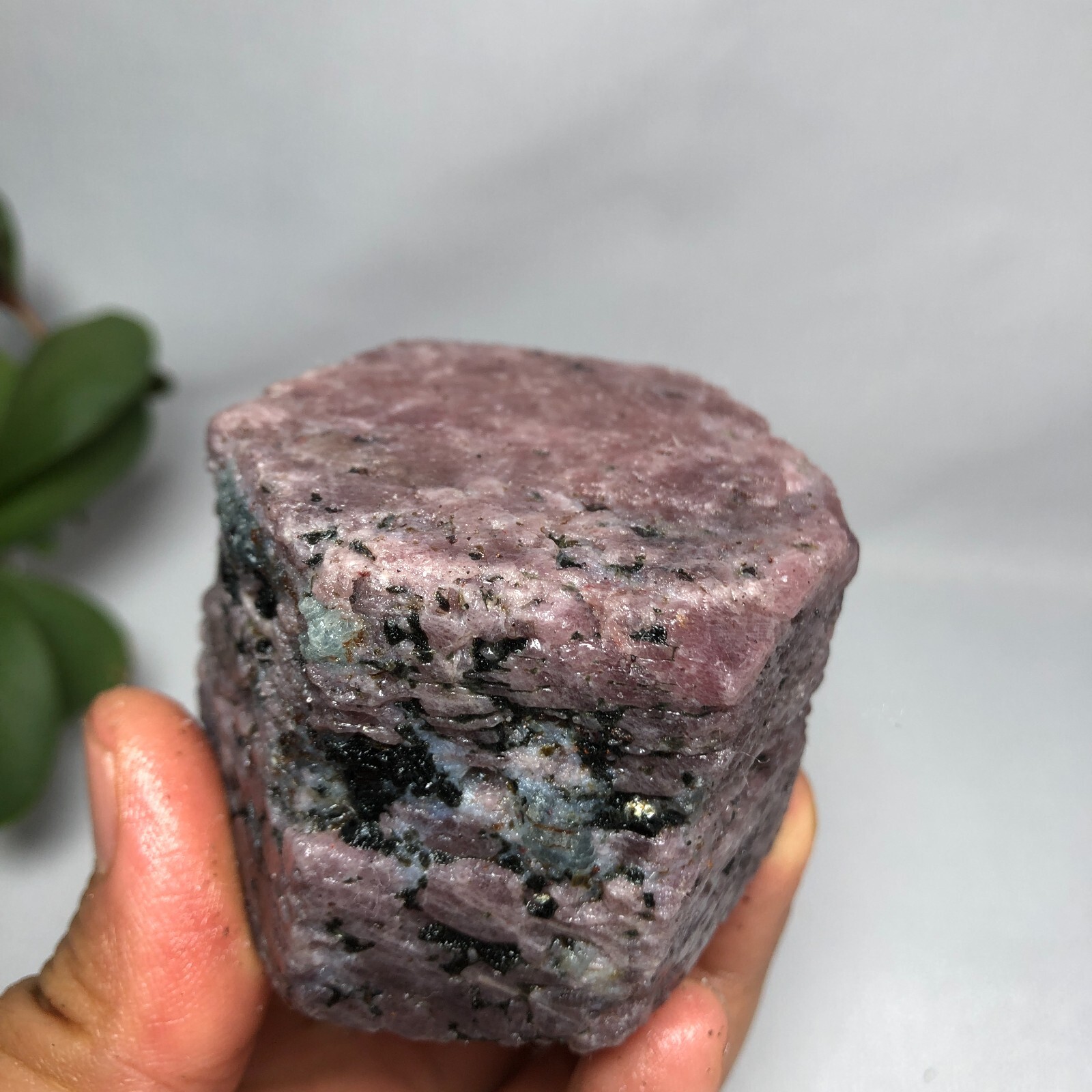 346g Natural Red Corundum Ruby Crystal Rough original Mineral Specimens g6715