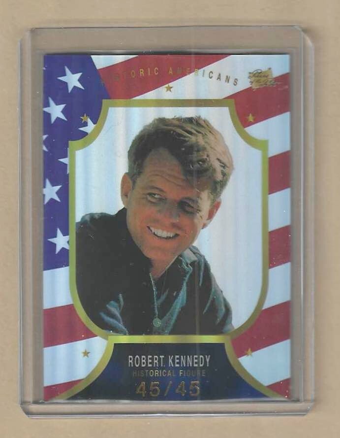 2023 Pieces Of The Past Historical Premium Ed. ROBERT KENNEDY #72 FLAG #’d 45/45