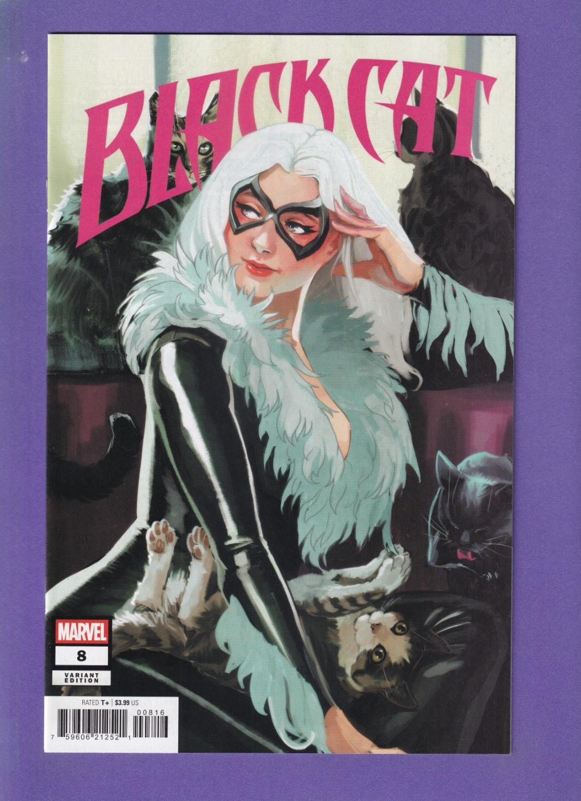 Black Cat #8 1:25 Hans Variant Actual Scans!