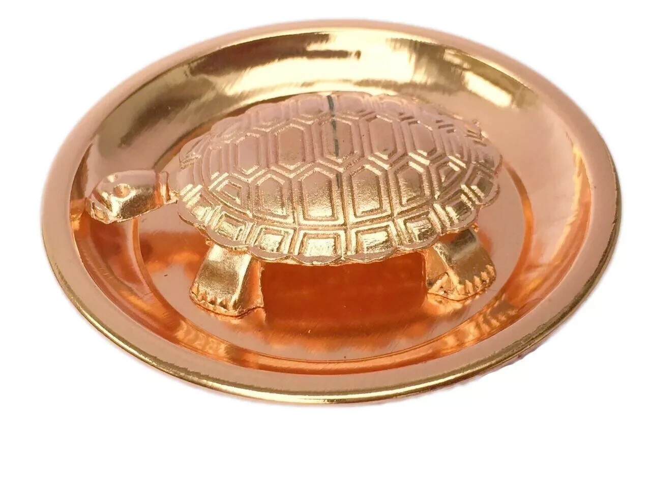 2.5 inch Copper Tortoise Turtle Kuber Kachua Yantra For Wealth & Success