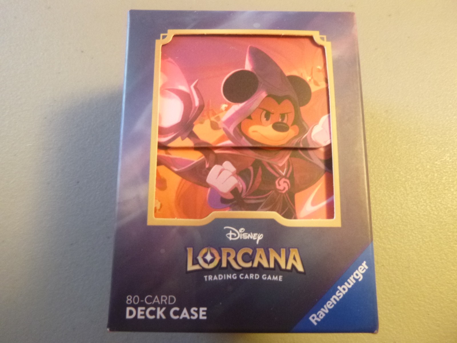 Disney Lorcana TCG 80 Card Deck Box – Mickey Mouse (Wayward Sorcerer) – NEW
