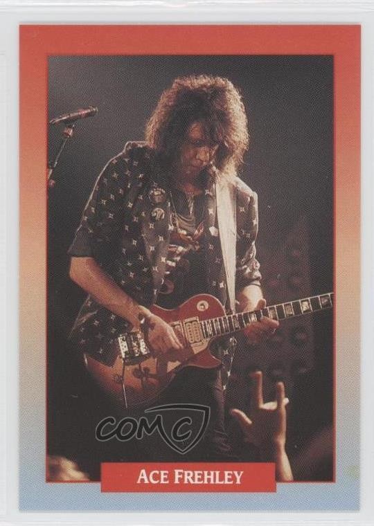 1991 Brockum RockCards Ace Frehley #30 0w6