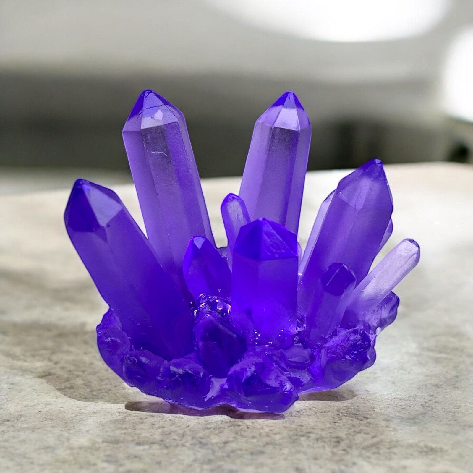 Kryptonite Crystal Resin Figurine