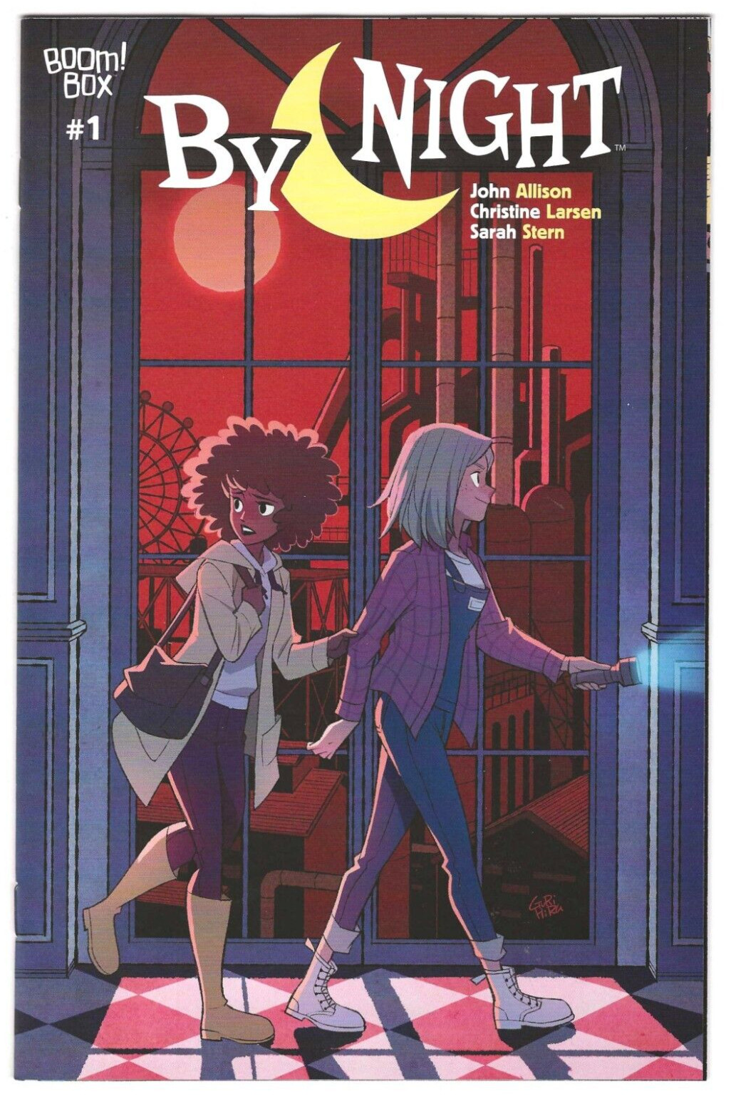 Boom Studios BY NIGHT #1 first printing unlocked retailer variant Boom Box