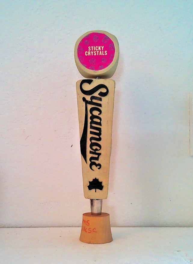 SYCAMORE STICKY CRYSTALS TAP HANDLE KNOB