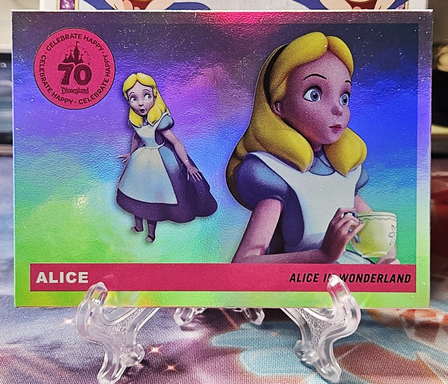 2025 Topps Disney 70th 1955 Icons #T55-25 Alice – Alice in Wonderland