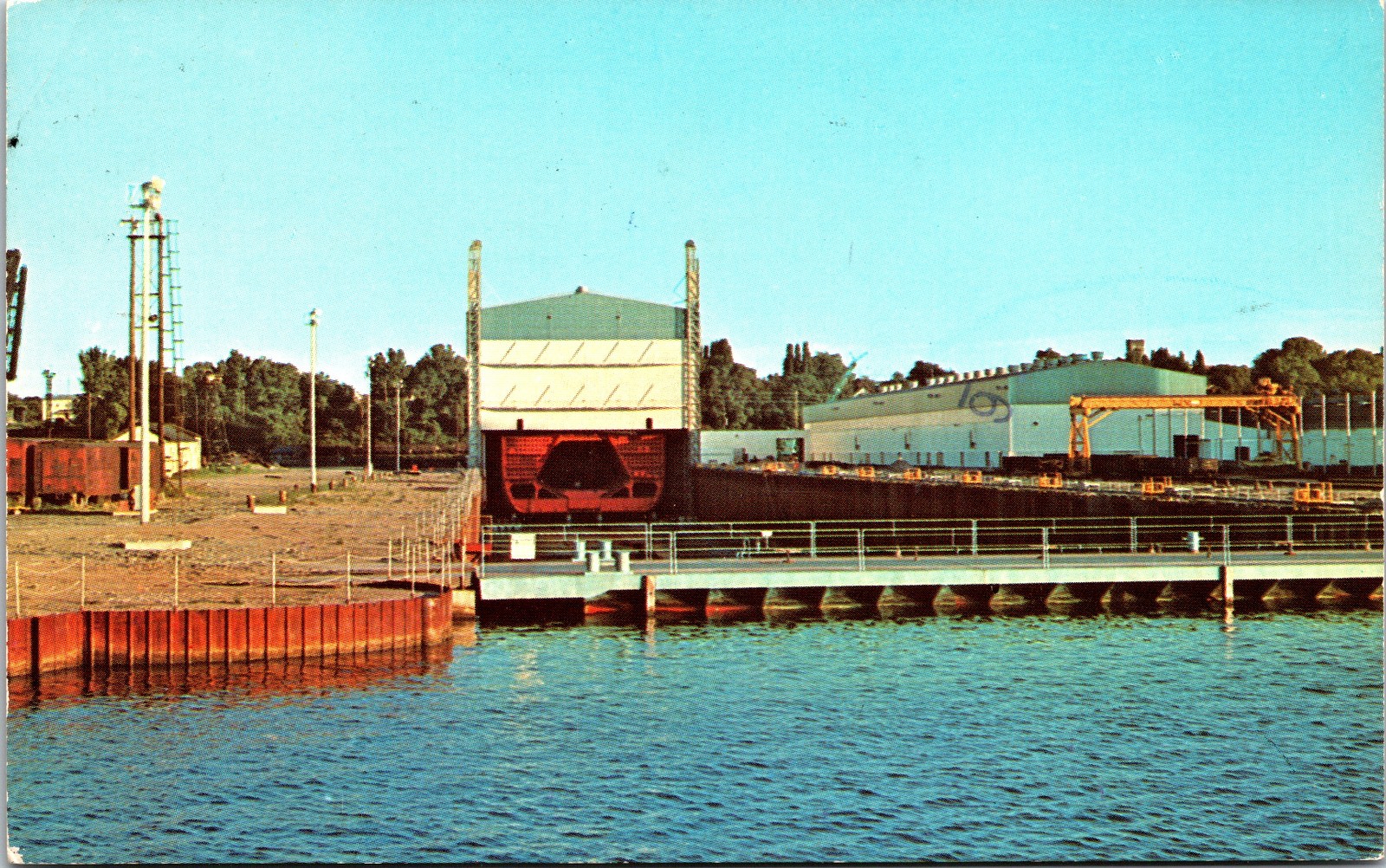 Erie, PA Erie Marine, Inc./Litton Ind./Building Largest Ore Vessel 1971 -A128