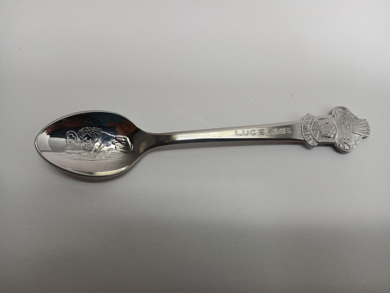 ROLEX Bucherer of Switzerland SOUVENIR SPOON Basel Collectors Piece – LUCERNE