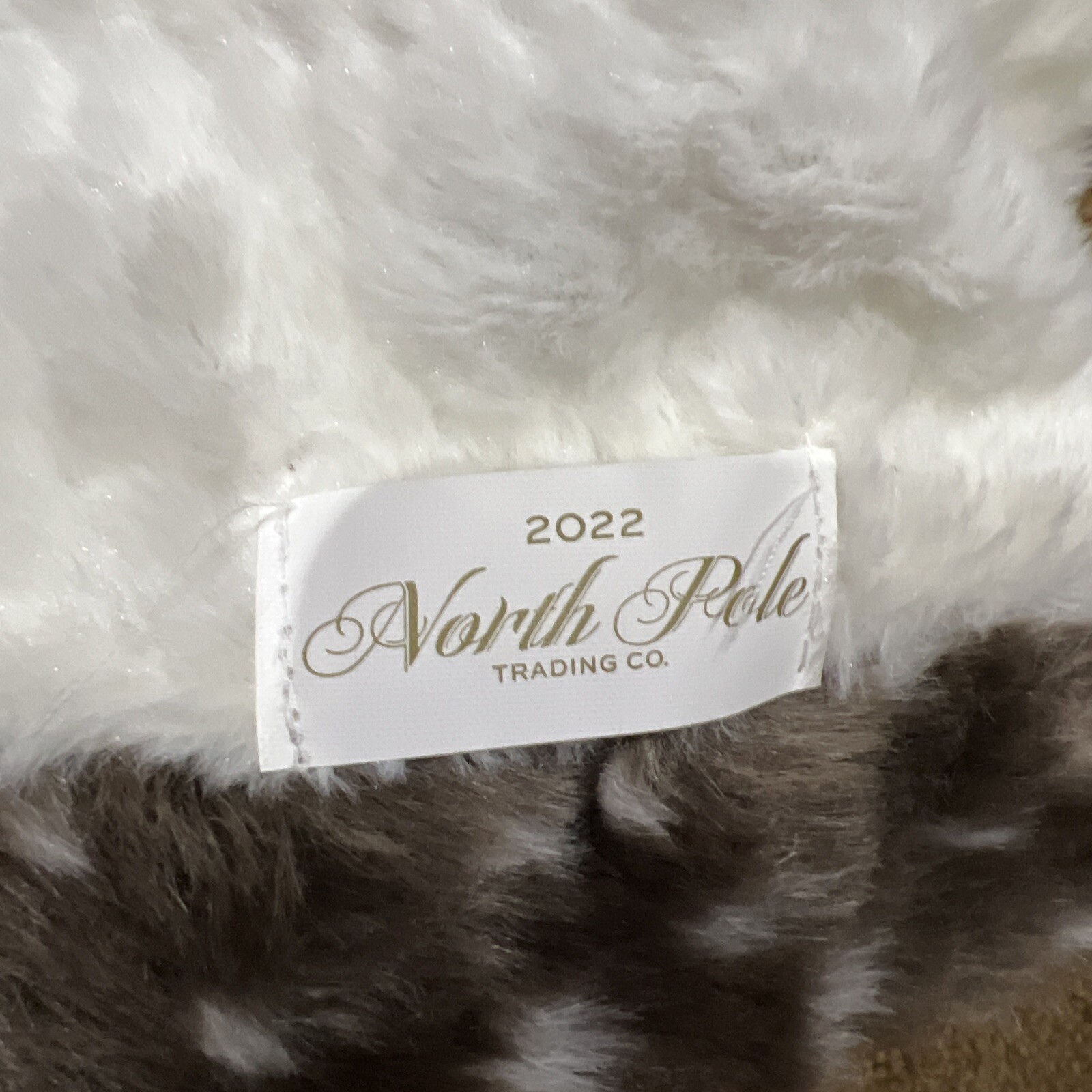 North Pole Trading Co Black Santa Clause New