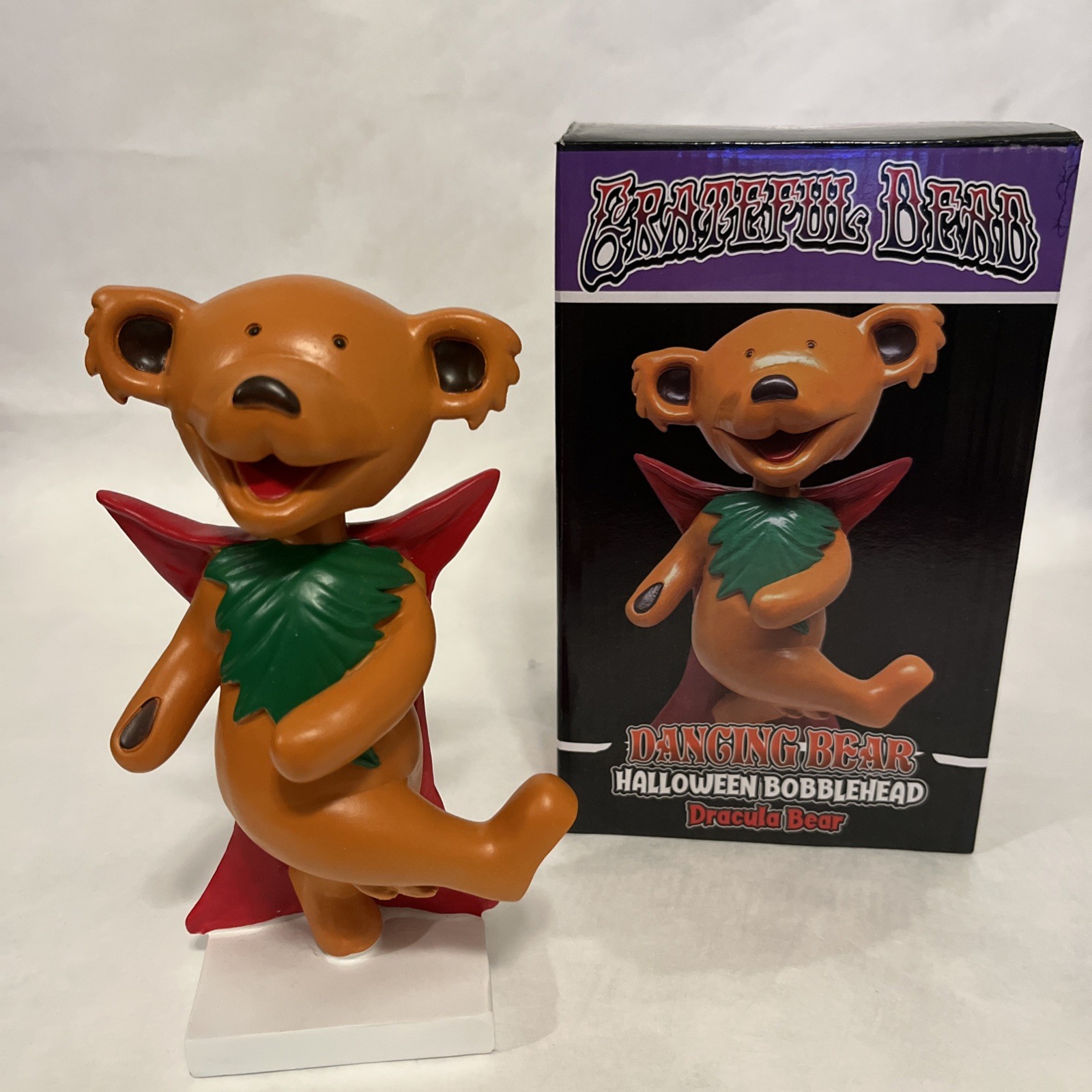 Grateful Dead Dracula Bear Halloween Bobblehead
