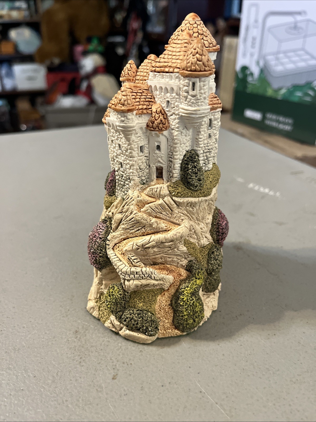 Castle Ian Mac Gregor Fraser Handmade Signed Sculpture 1991
