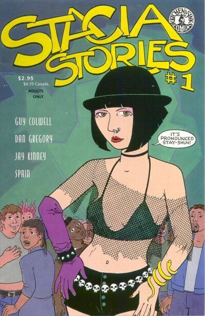 Stacia Stories #1 – 9.6 Near Mint + Kitchen Sink Press 1995