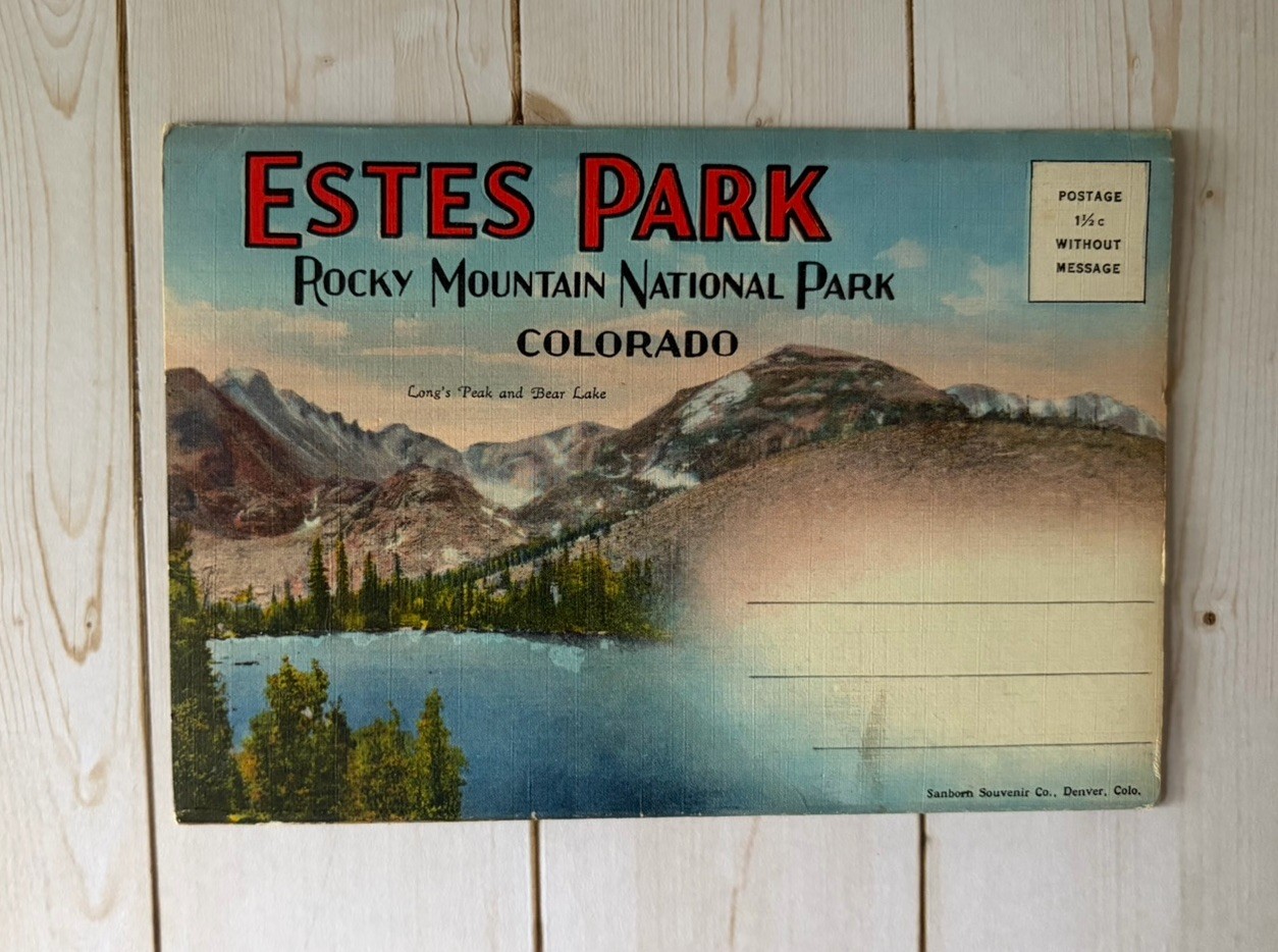 Lot Of 7 Vintage Souvenir Pictorial Fold-Out Postcard Mailers U.S Travel