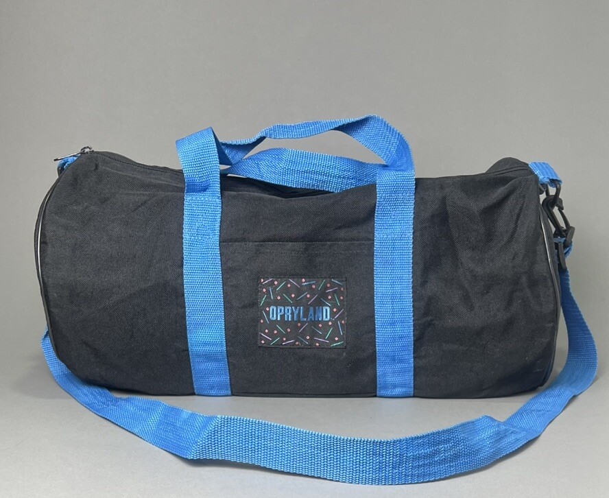 Retro Opryland 90s Small Duffle Adult Day Bag Zipper 16 X 12 Vintage Rare