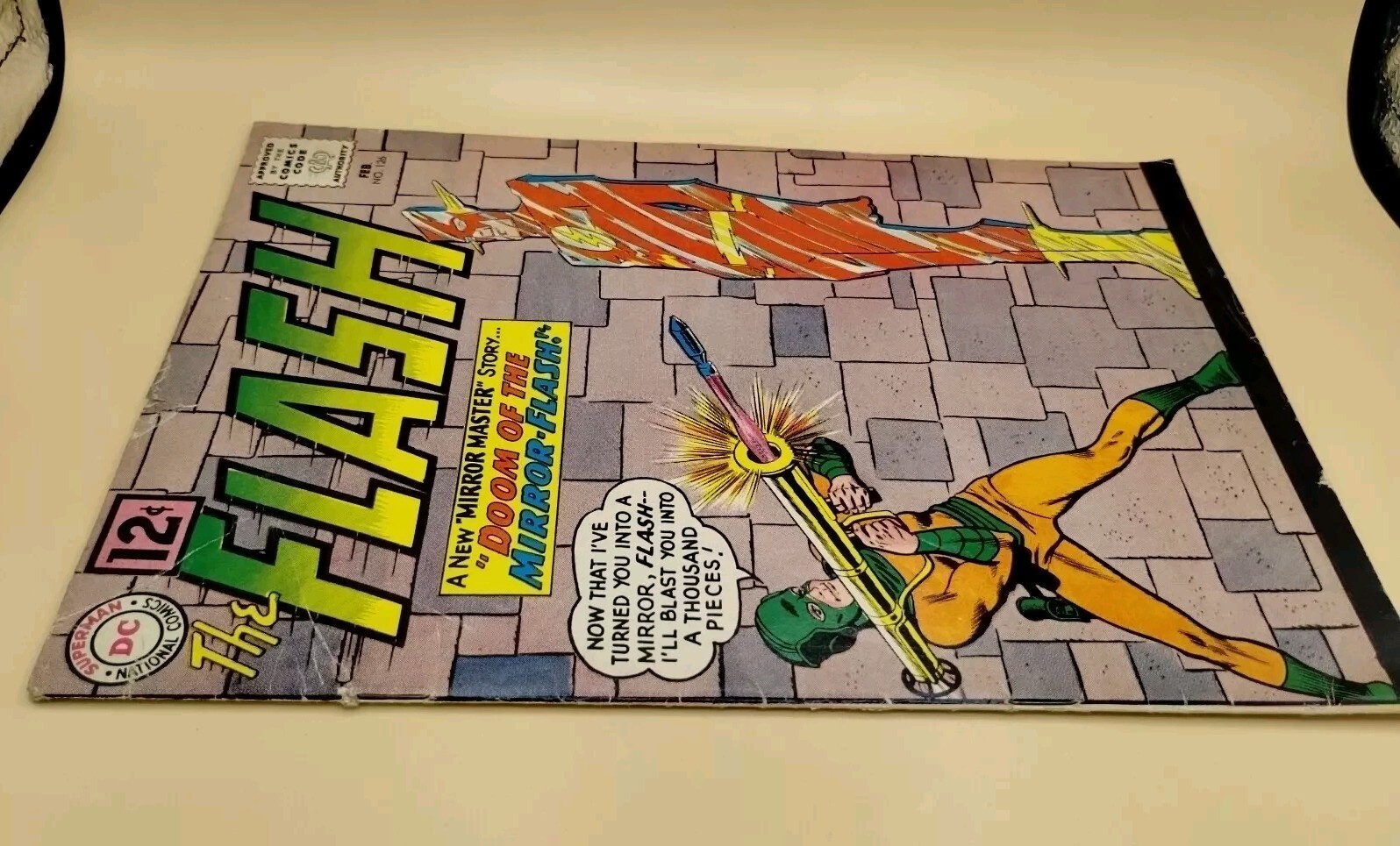 The Flash #126 ~ DC Comics 1962 ~ Mirror Master + 1st App Barry Allen’s Parents