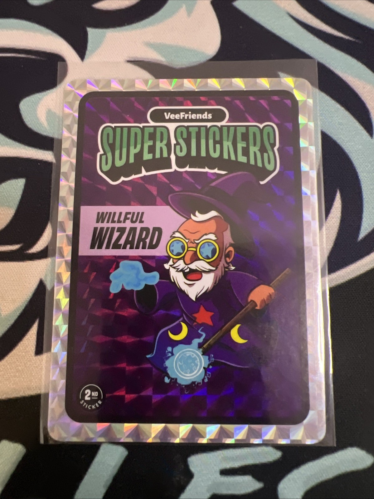 2025 VeeFriends Super Stickers Manga Series Willful Wizard