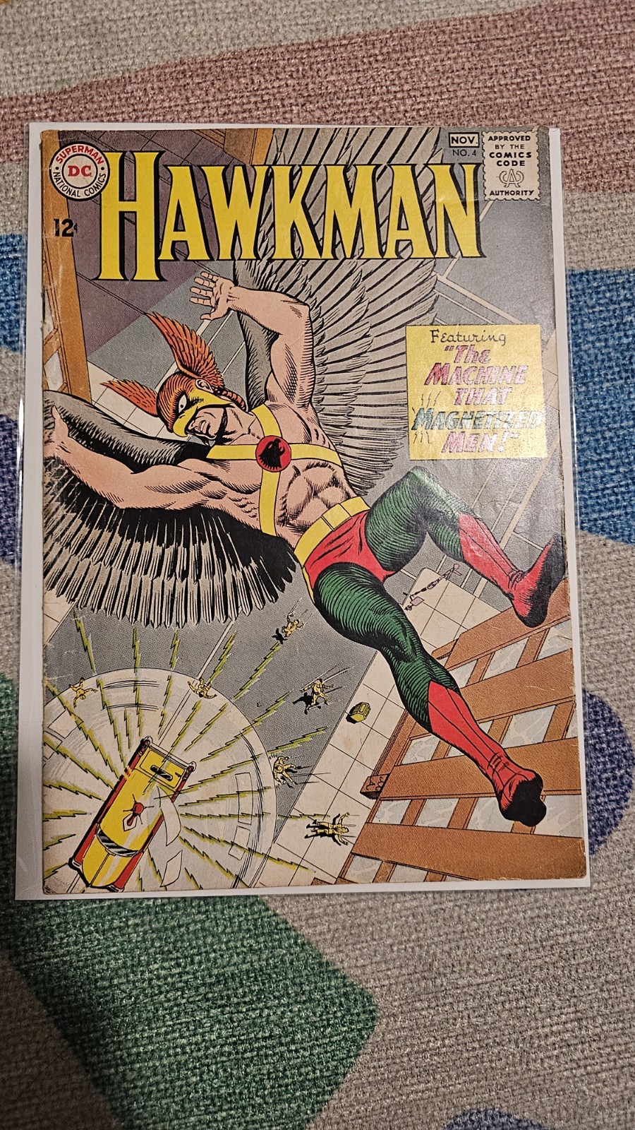 Hawkman 4 1964 1st app. and origin Zatanna
