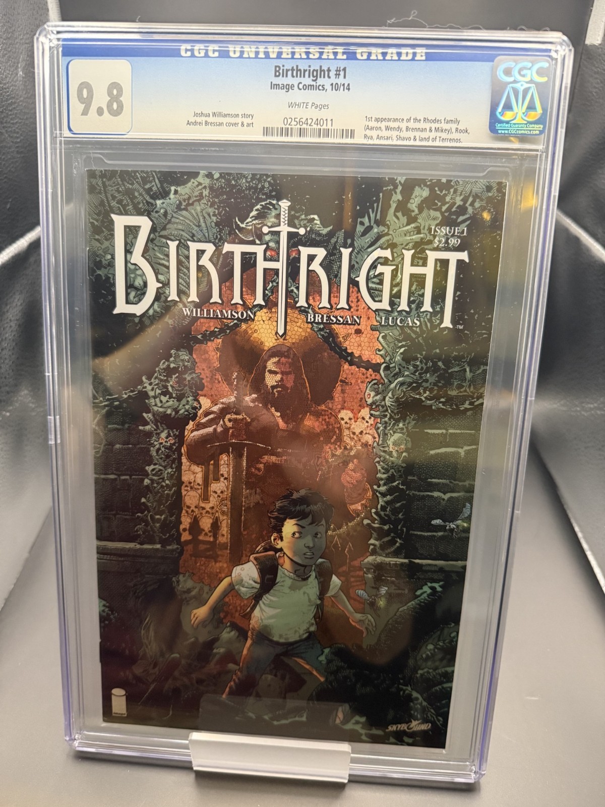 CGC 9.8 Birthright #1 by Joshua Williamson & Andrei Bressan