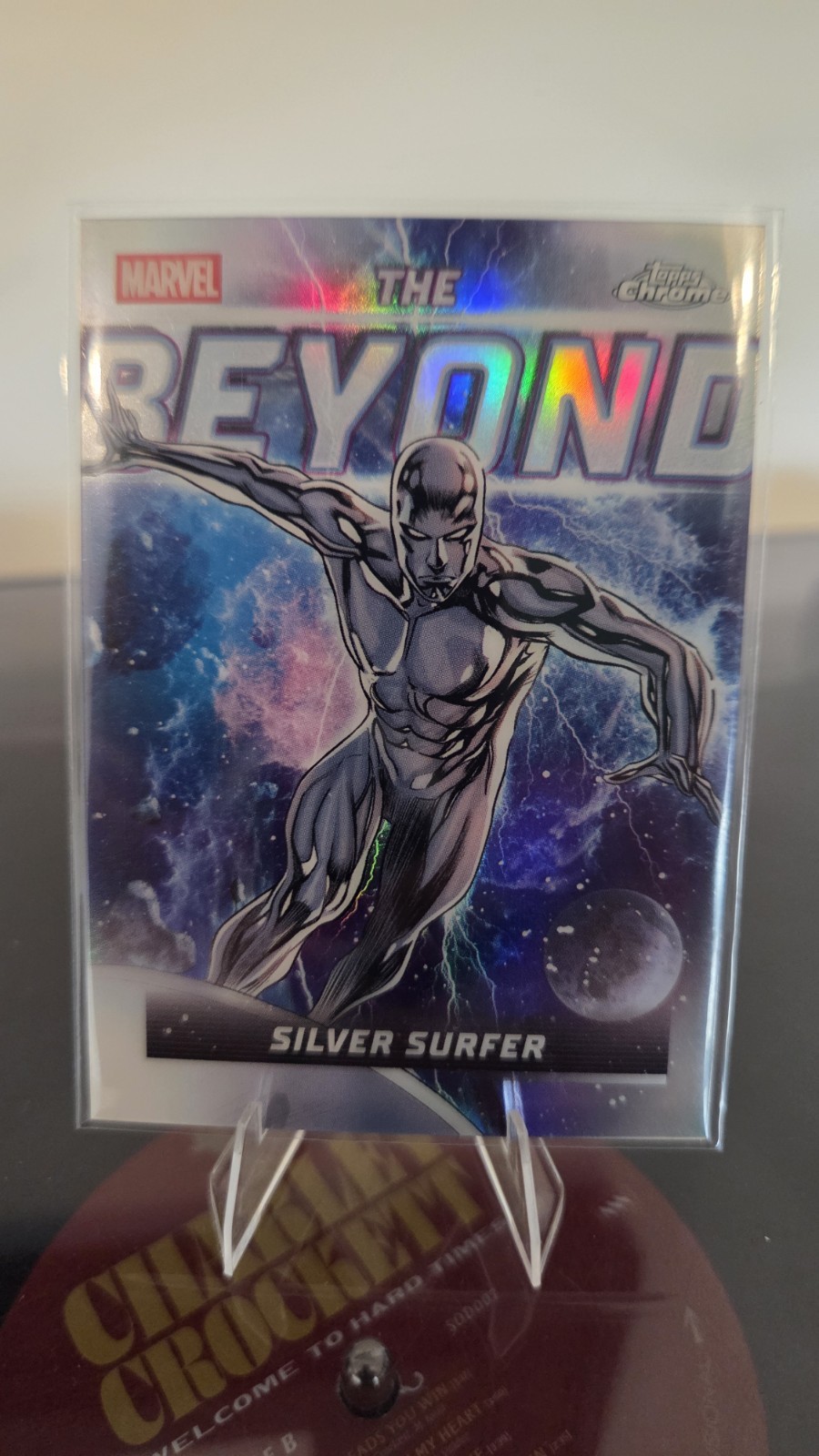 2026 Topps Chrome Marvel The Beyond Silver Surfer TB-06