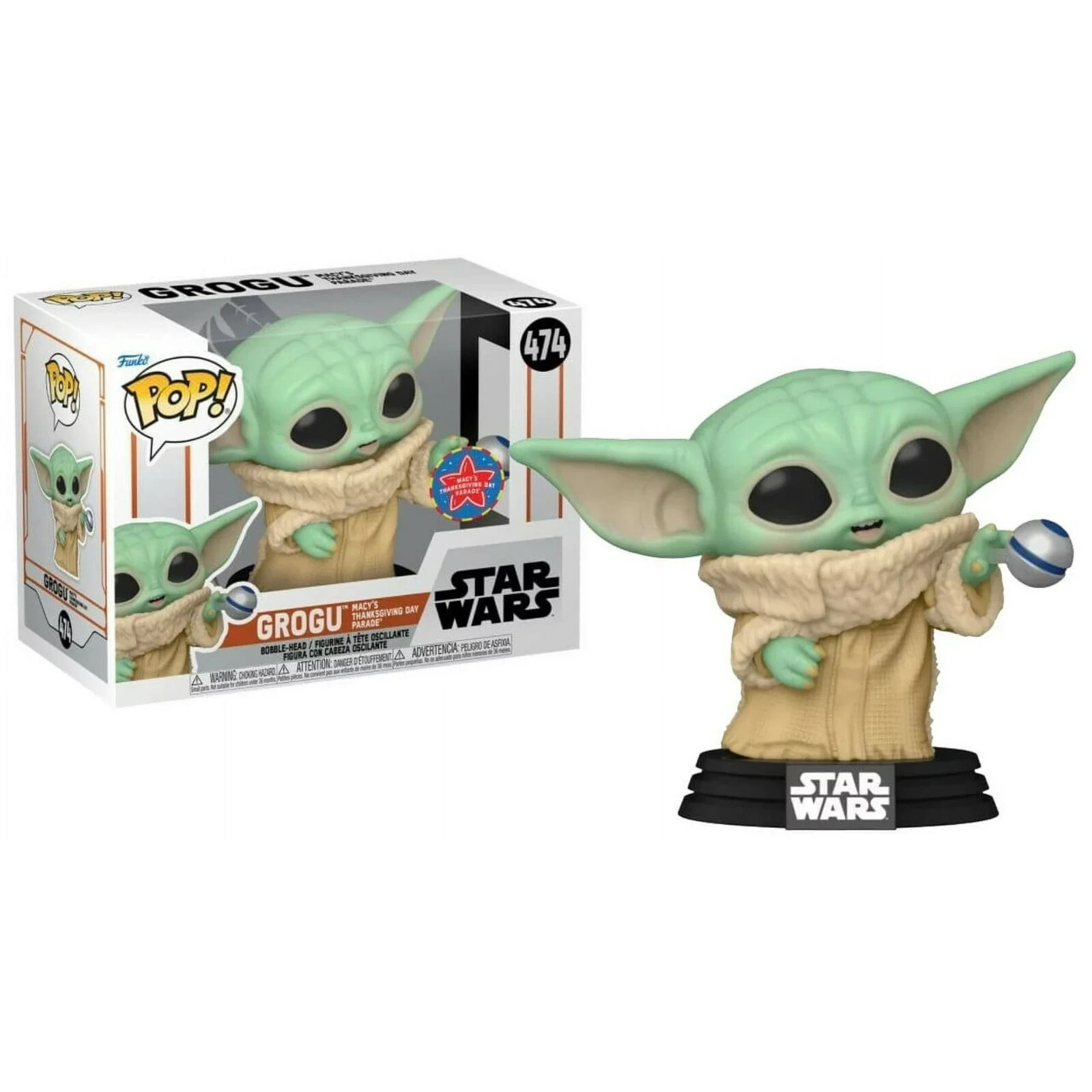 Funko Pop! Star Wars: – Grogu Macys Thanksgiving Day Parade #474 #59892