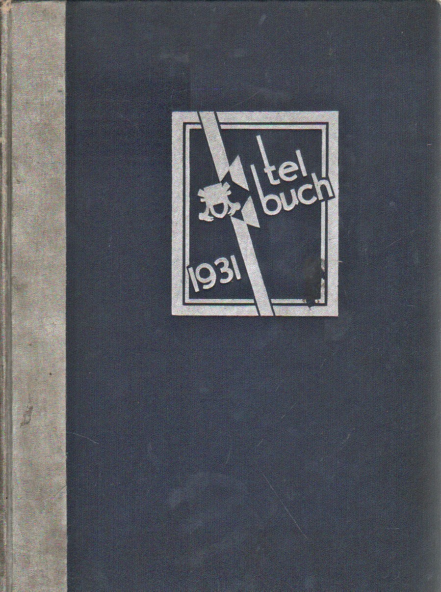 College Yearbook University Of Akron Ohio Tel-Buch 1931
