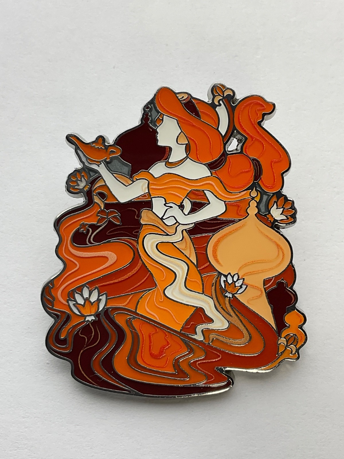 Disney Uncas Boxlunch Monochrome Princess Jasmine Aladdin Pin H3