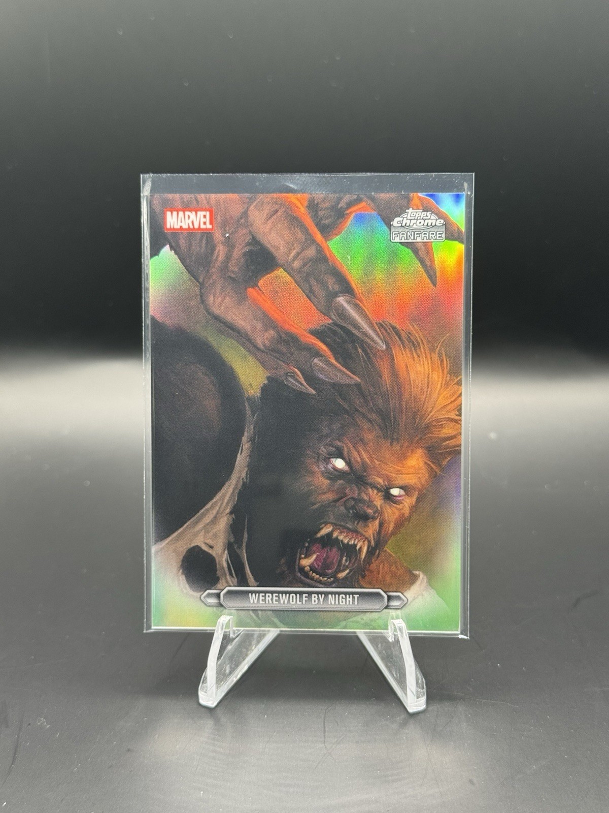 2026 TOPPS CHROME MARVEL FANFARE WEREWOLF BY NIGHT