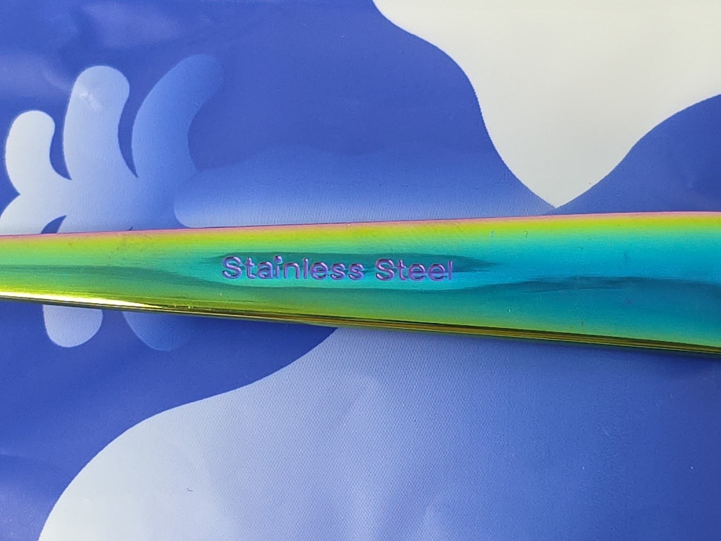 Magic Spoon Rainbow Iridescent Stainless Steel Spoon “Hold On To The Dream”