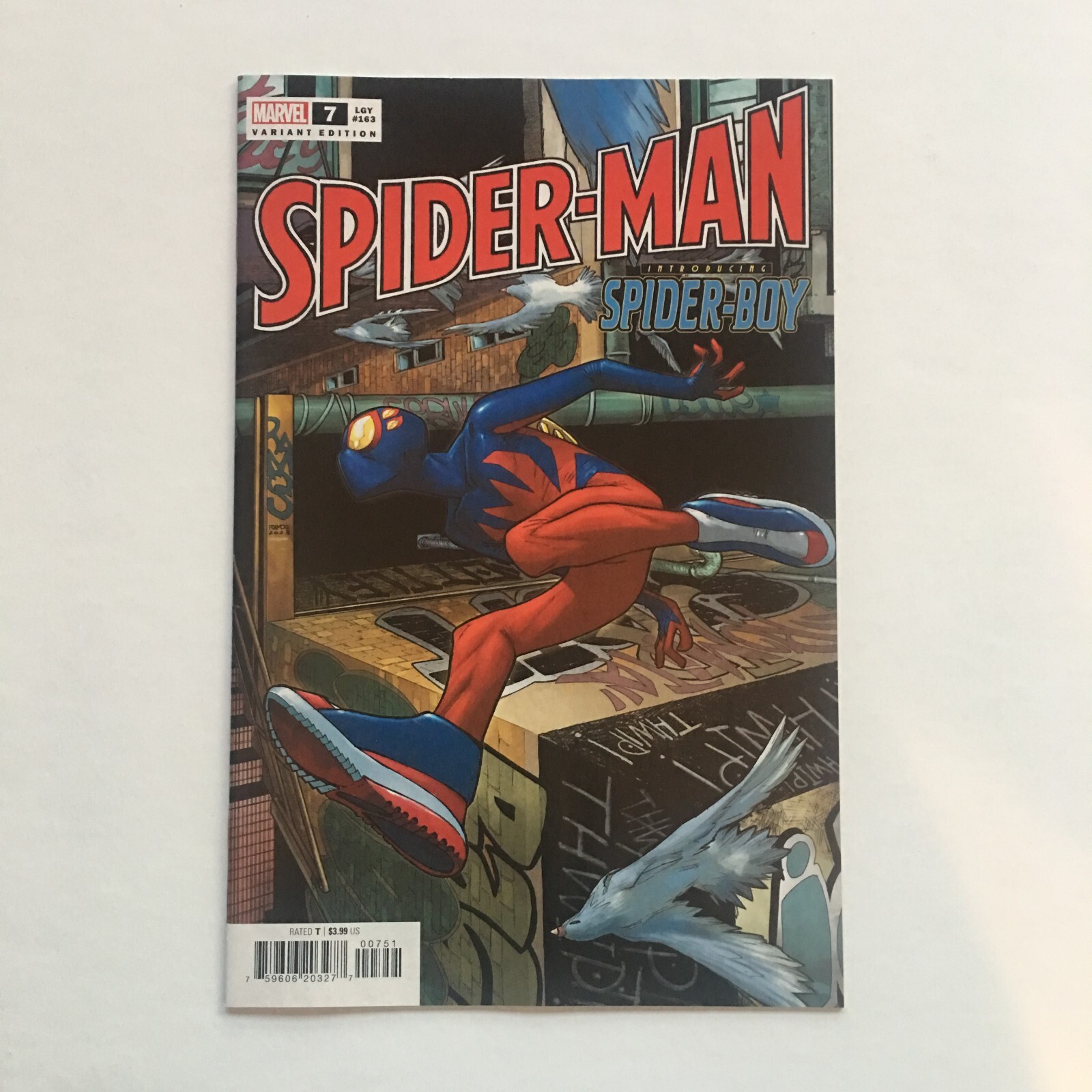 SPIDER-MAN #7 2023 RAMOS VARIANT 1st APPEARANCE SPIDER-BOY 1st Print NM BEAUTY