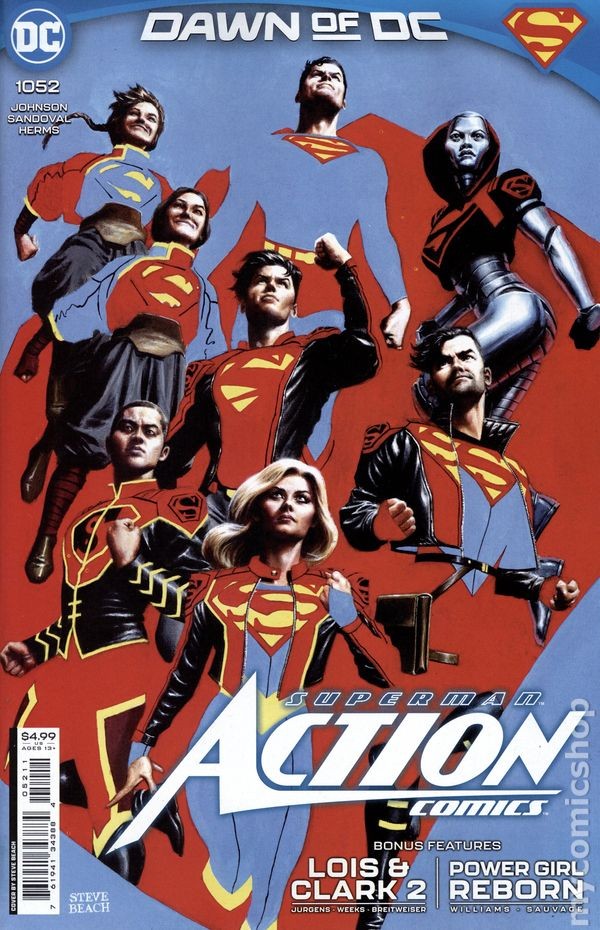 Action Comics #1052A NM 2023 Stock Image