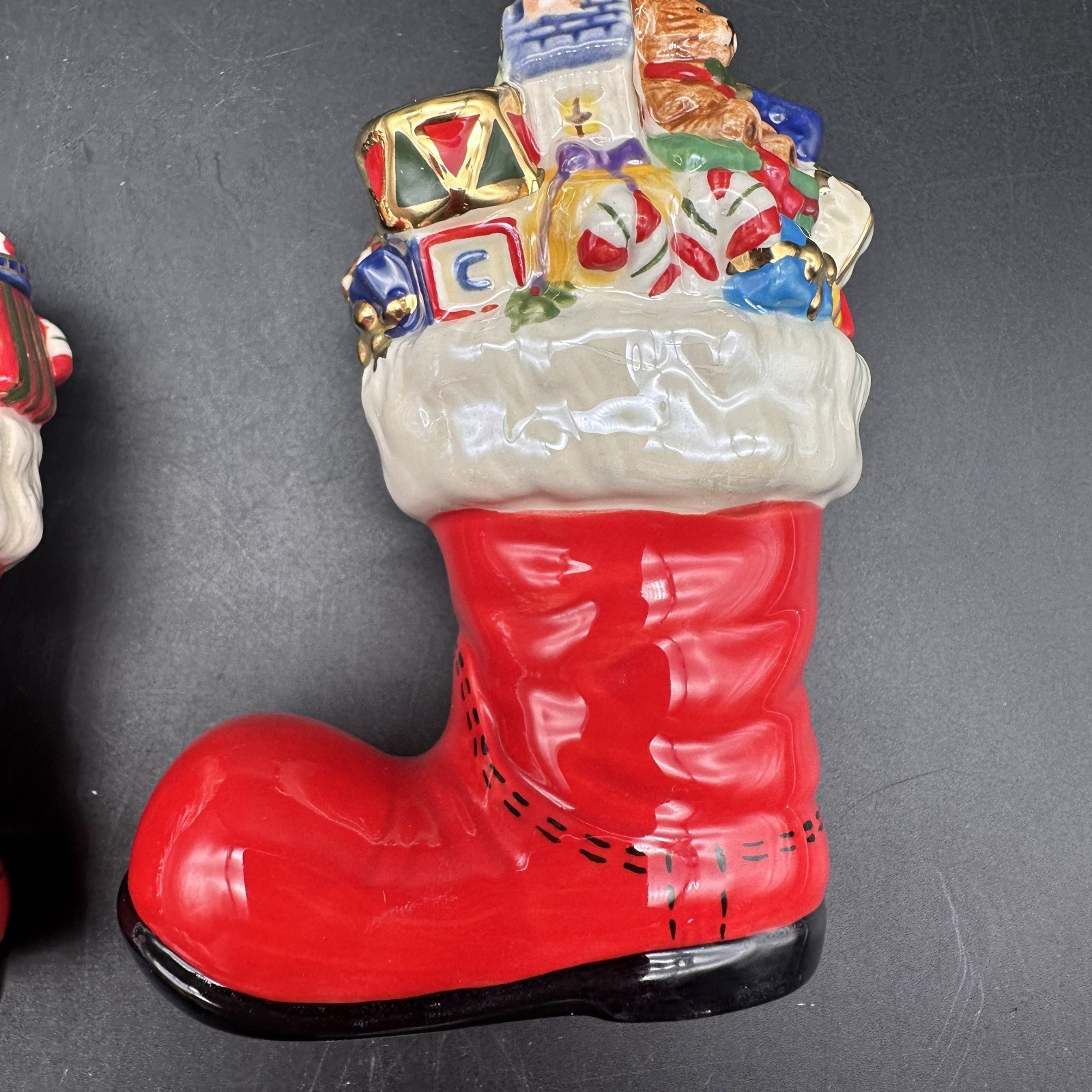 CHRISTOPHER RADKO SANTA’S BOOTFUL SALT & PEPPER SET 2011578