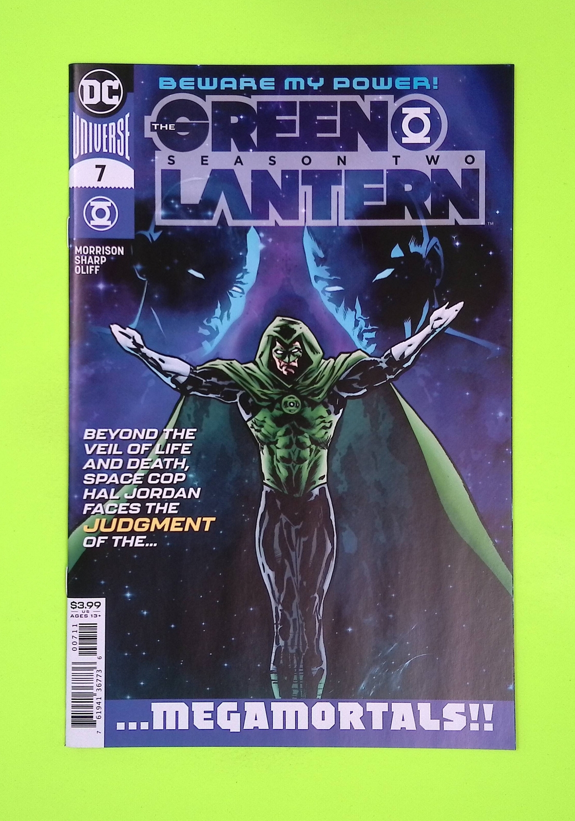 The Green Lantern Season Two #7 2020 DC Comics High Grade Comic Book A64-116