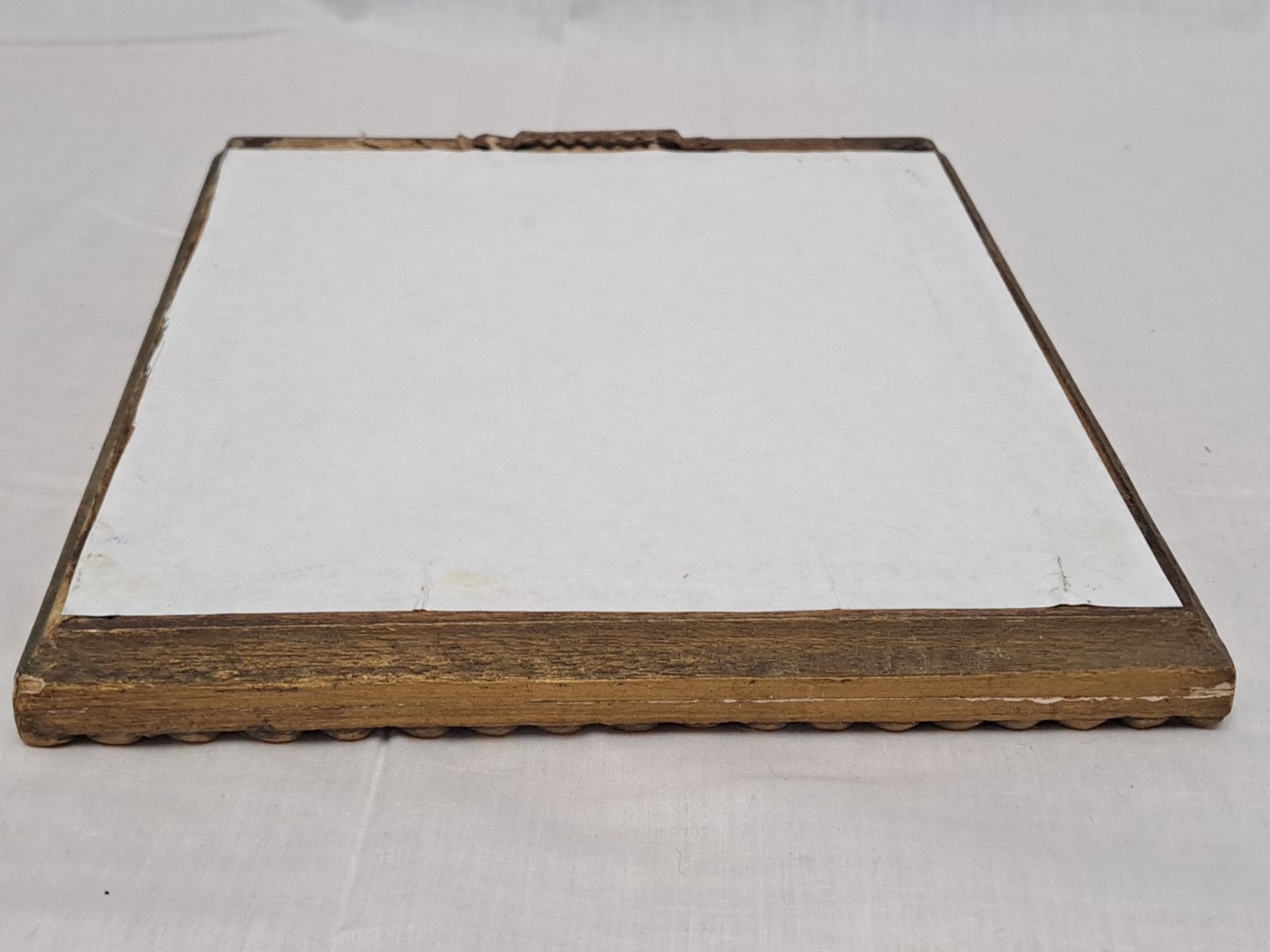 Antique 8×10 Solid Wooden Picture Frame Carved Ornate Gold Gilt Scroll Baroque