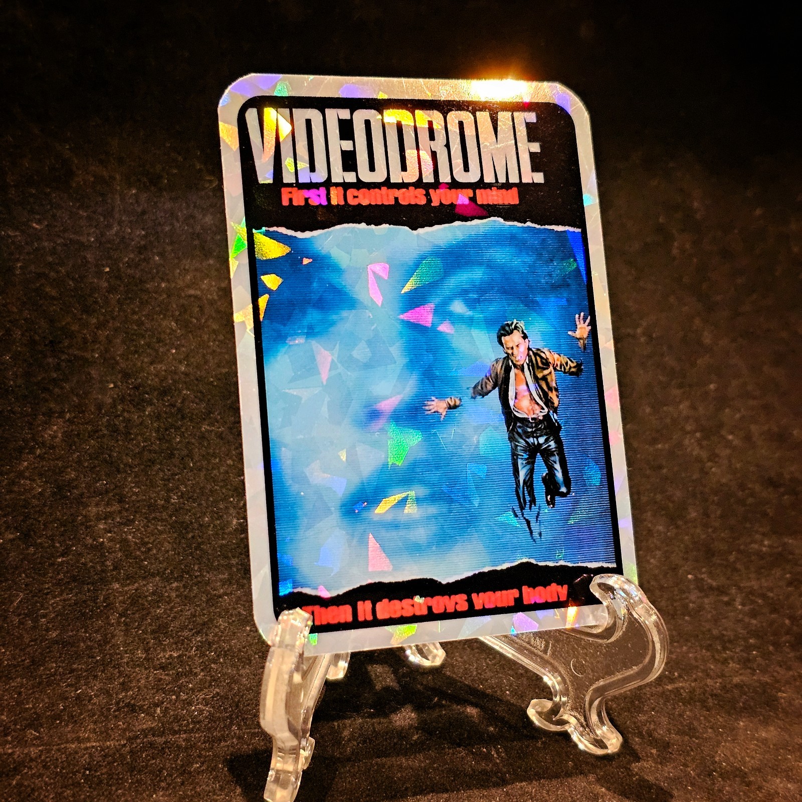 Series 2 Vending Machine Prism Super Stickers 80s 90s Vtg Style Horror Foil Card