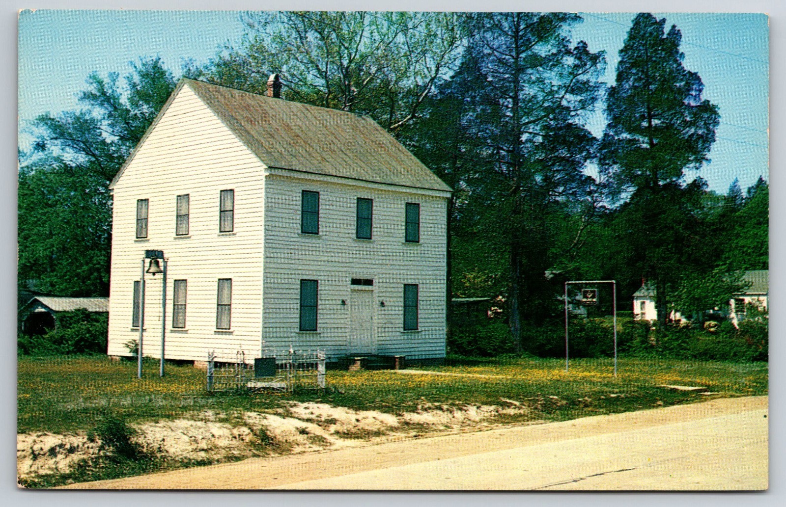 Royal White Hart Masonic Lodge #2, Halifax, NC postcard