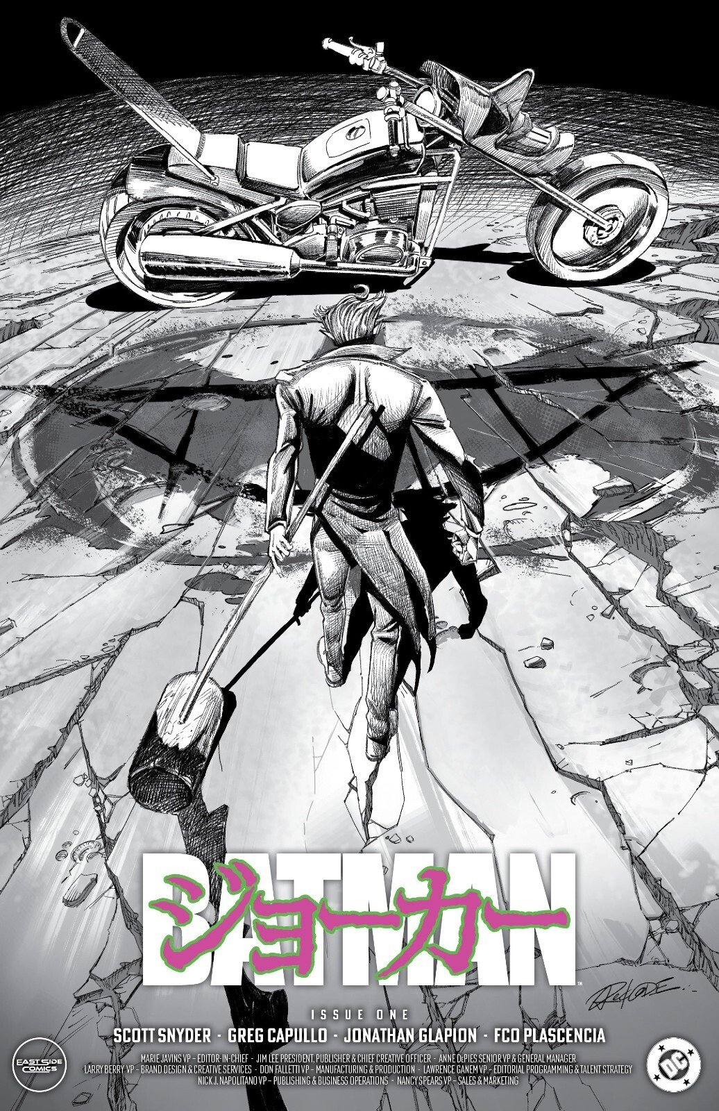 BATMAN (NEW 52) #1 REDCODE MEGACON 2025 EXCL AKIRA JOKER B&W HOMAGE VARIANT