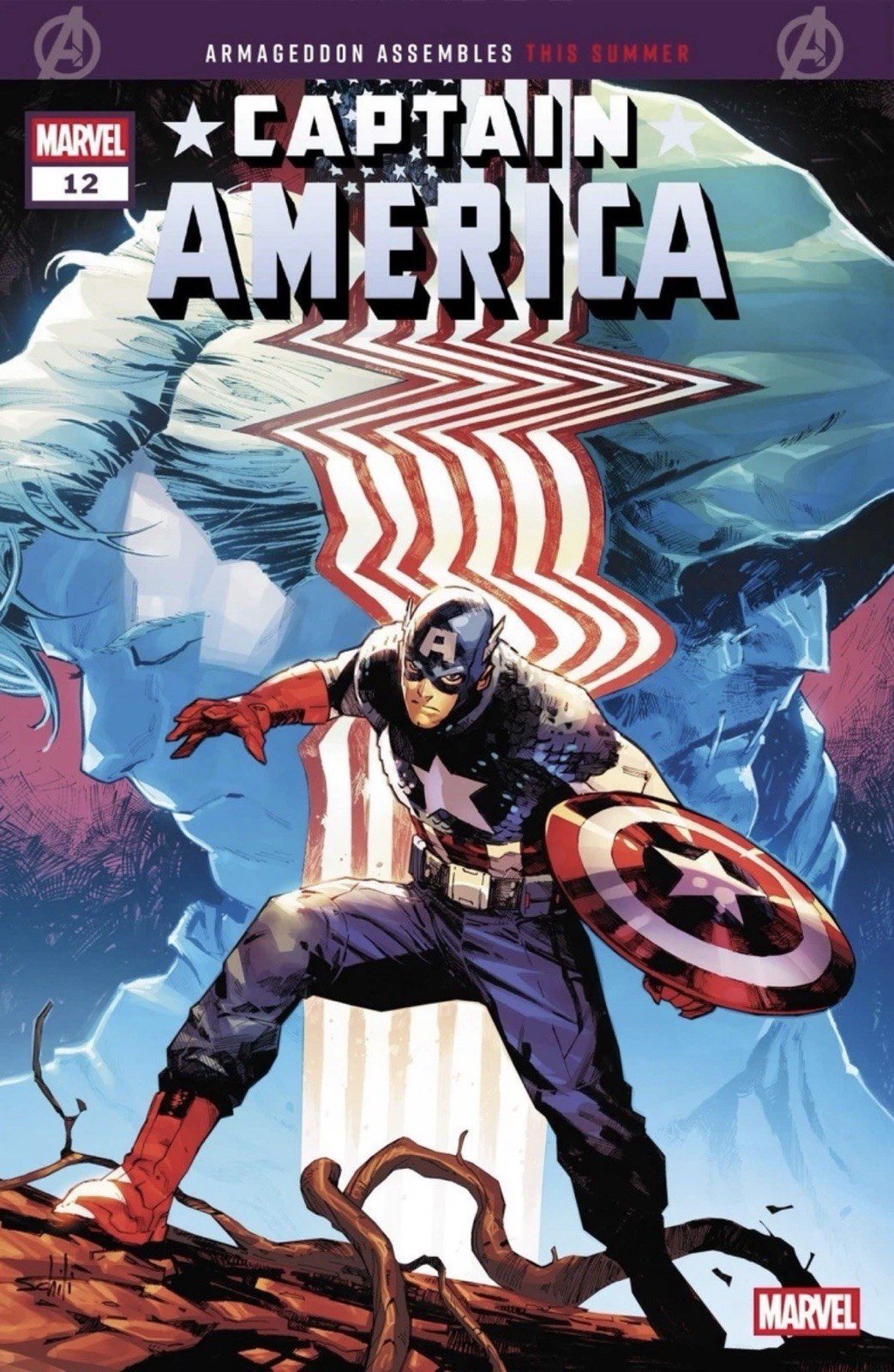Captain America #12 [ARM] CVR A Cover Variant 6/24/26 Marvel Comics