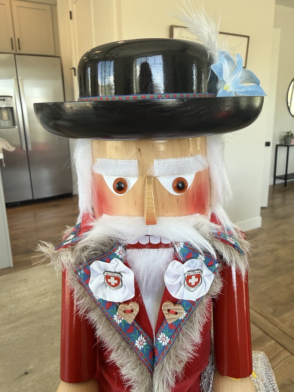 Steinbach Swiss Santa Nutcracker Christmas Legends Limited Edition Handmade 14in