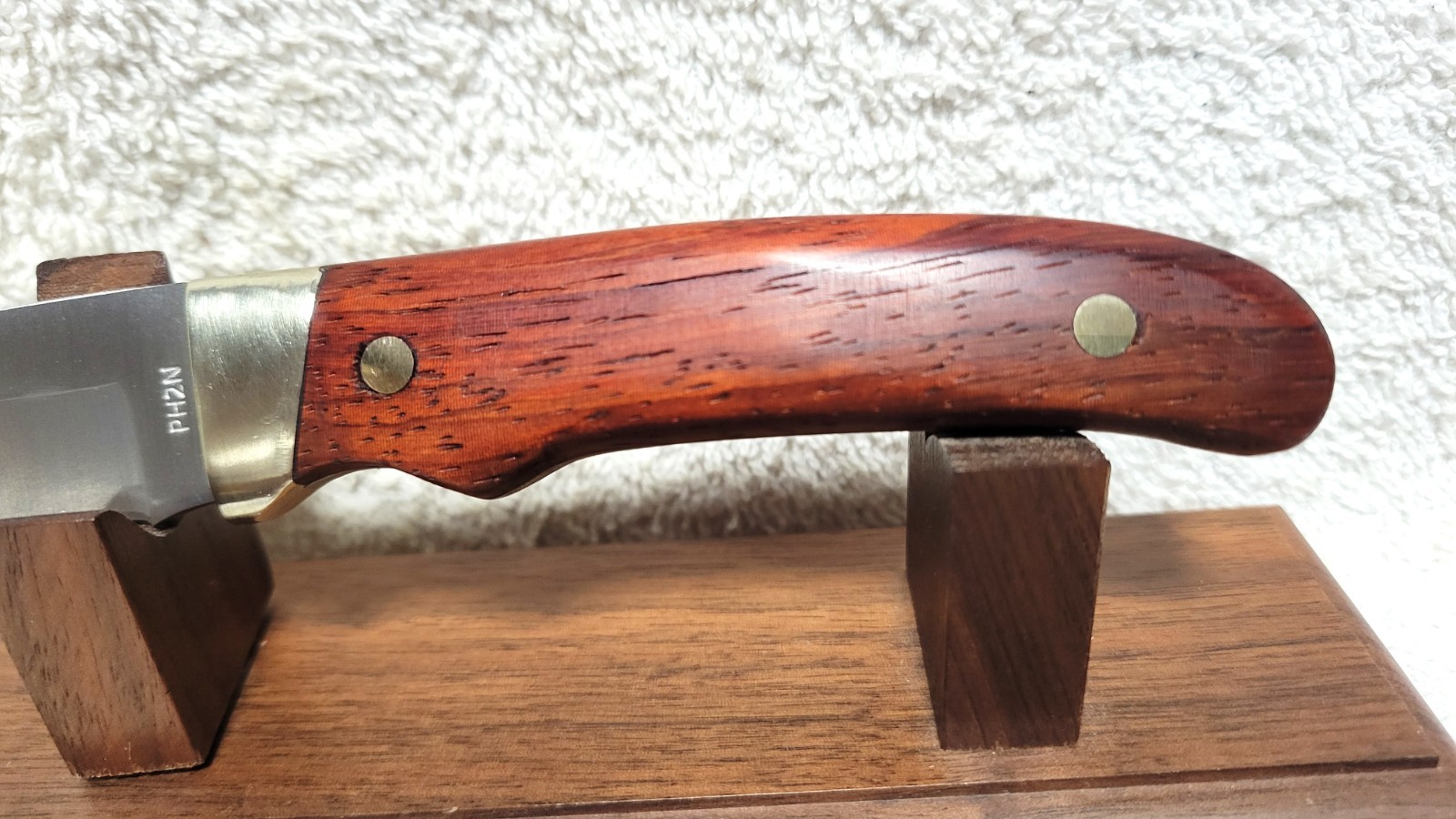 Schrade PH2N Re-Handled with Cherry Wood