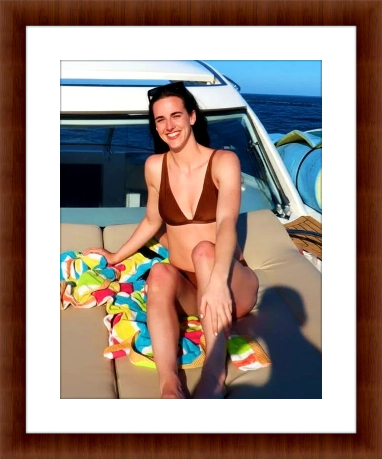 Caitlin Clark 8.5 x 11 Candid Color Unframed Photograph Collectable Print