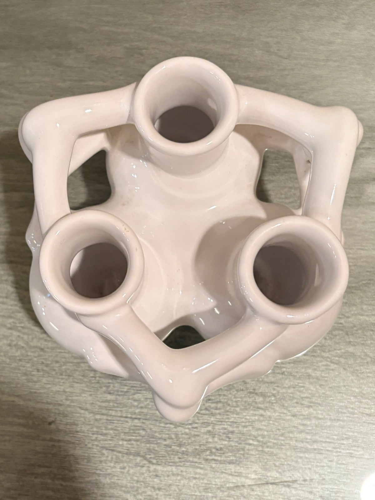 1991 Museum of Modern Art Fuddling Drinking Cup or 3 Hole Interlocking Bud Vase