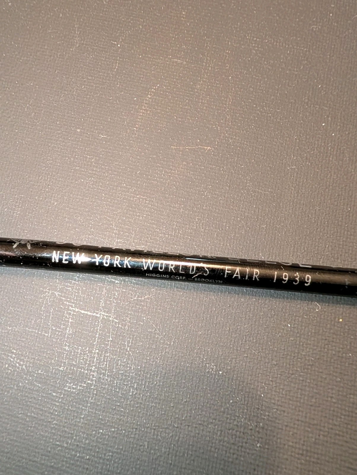1939-1940 New York World’s Fair ” Restaurant Du Pavilion Belge” Swizzle Stick Bk