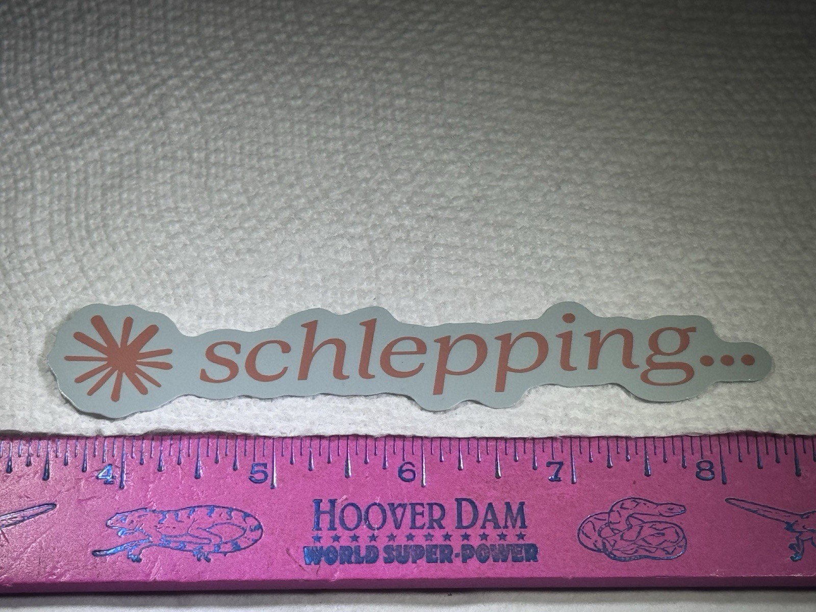 ANTHROPIC AMERICAN ARTIFICIAL INTELLIGENCE CO SCHLEPPING STICKER WITH LOGO
